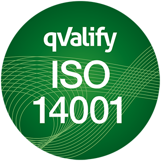 ISO 14001 kvalitetsstämpel